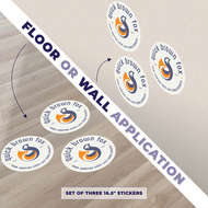 Custom Floor and Wall Decals - Vinyl 3M