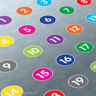 Number Set SUPER STICKERS®