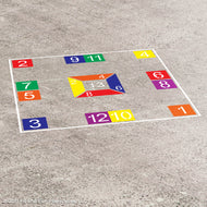 Skelly Board Reusable Playground Stencil