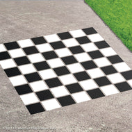 Chess and Checkerboard (Large) Reusable Playground Stencil