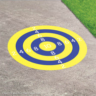 Target Practice Reusable Playground Stencil