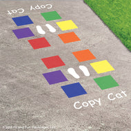 Copy Cat Reusable Playground Stencil