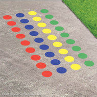 Body Twist Reusable Playground Stencil