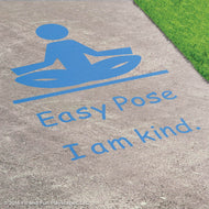Easy Pose Reusable Playground Stencil