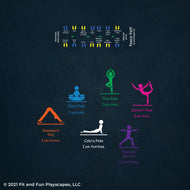 Mindfulness & Kindness Reusable Playground Stencil Package