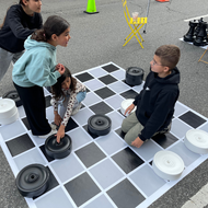 Giant Checkers Set