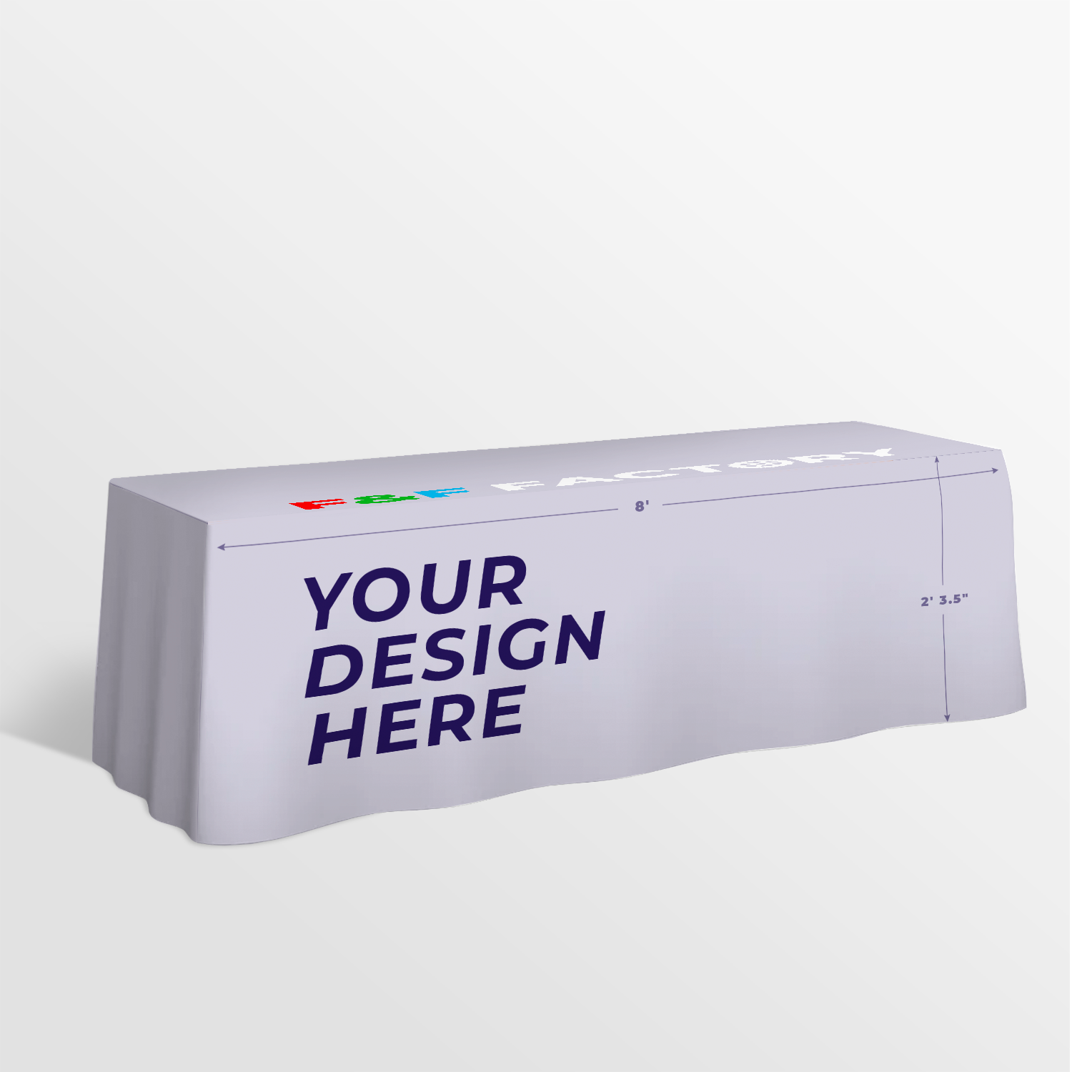 Convertible Premium Dye Sub Table Throw