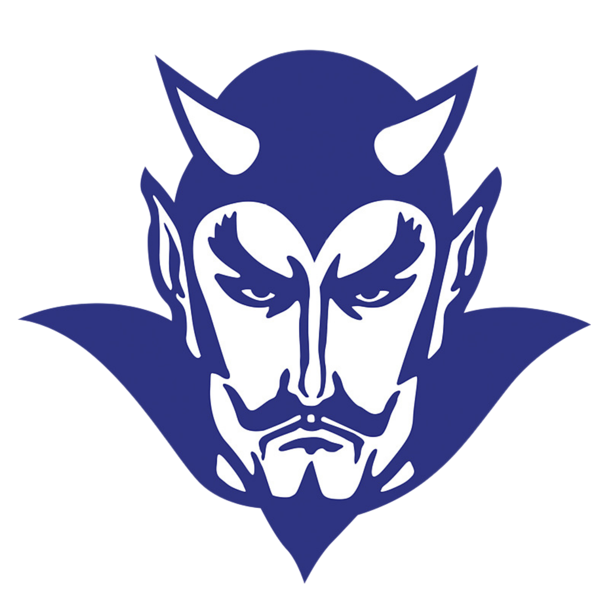 Haldane Blue Devil Big Head - 33 in H x 30 in W