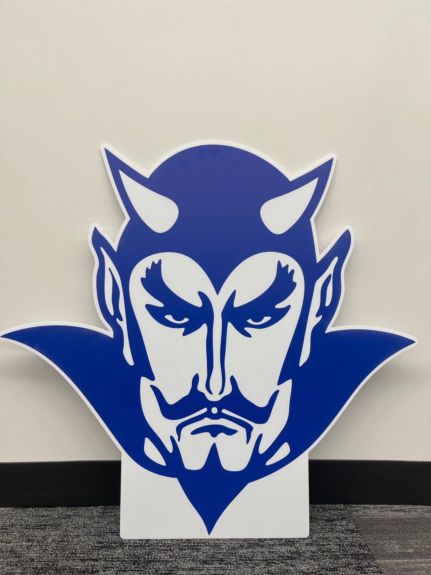 Haldane Blue Devil Big Head - 33 in H x 30 in W