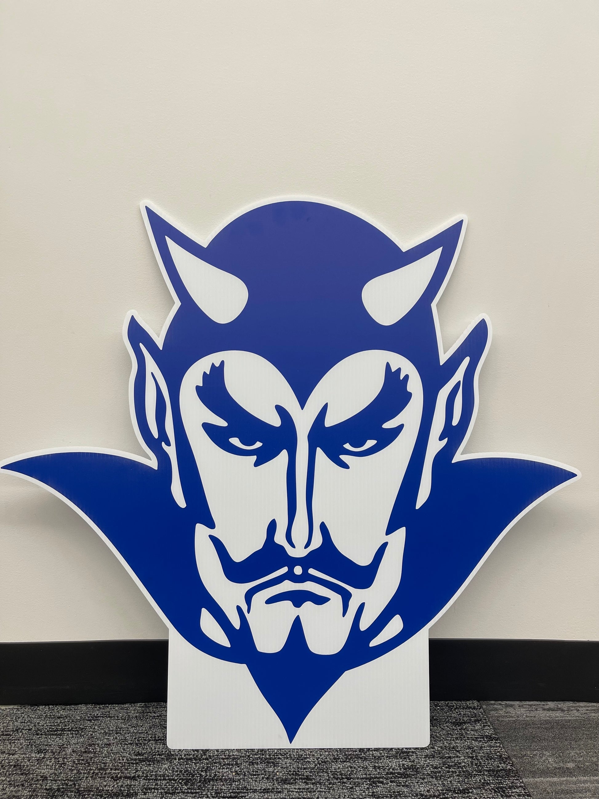 Haldane Blue Devil Big Head - 33 in H x 30 in W