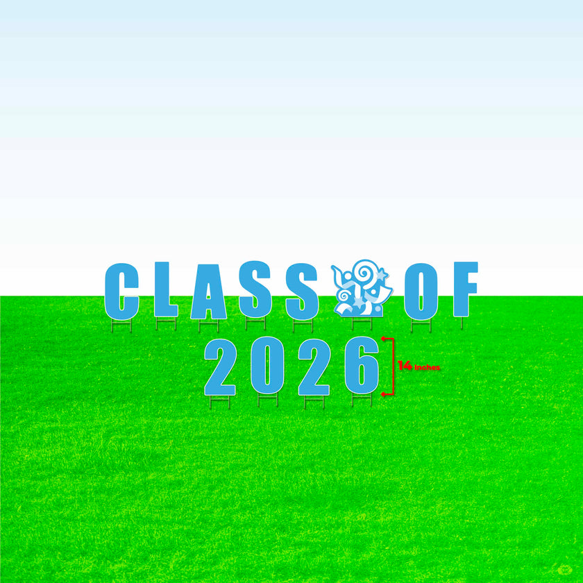 Class of 2026! Lawn Letter Package- 14 inch, 22 inch, or 30 inch High
