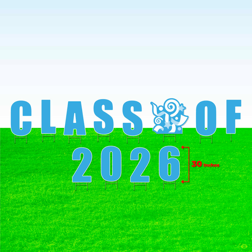 Class of 2026! Lawn Letter Package- 14 inch, 22 inch, or 30 inch High