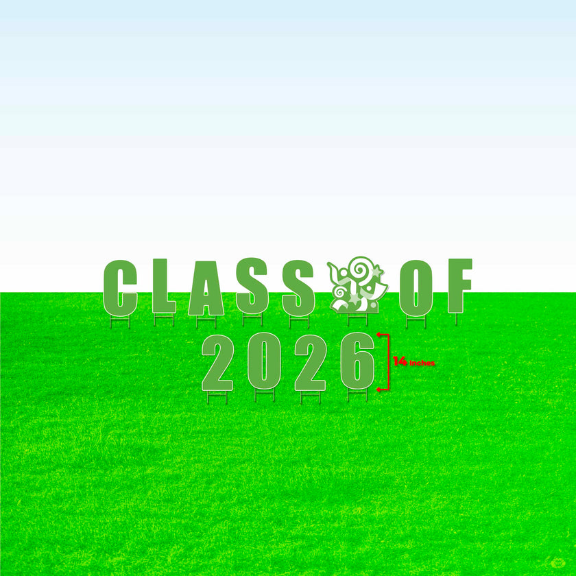 Class of 2026! Lawn Letter Package- 14 inch, 22 inch, or 30 inch High