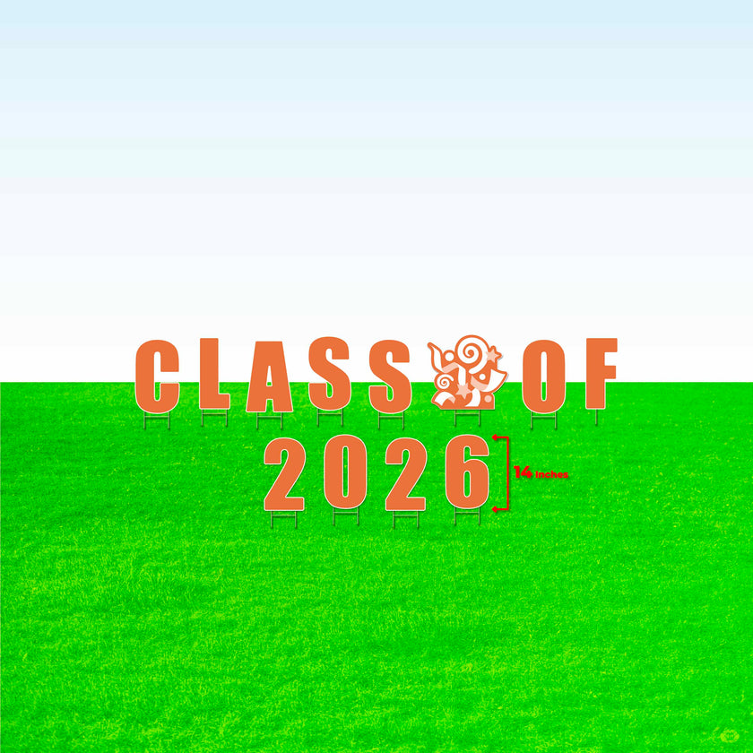 Class of 2026! Lawn Letter Package- 14 inch, 22 inch, or 30 inch High