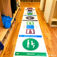 Fitness Space Saver Roll-Out Activity®
