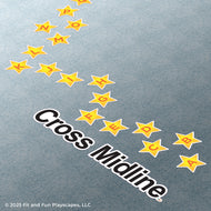 Star Alphabet Cross Midline SUPER STICKERS®