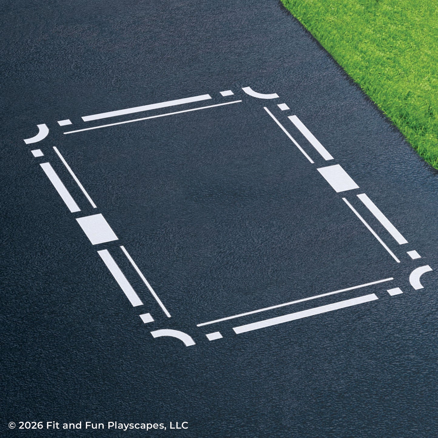 Picture Frames Playground Stencil