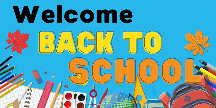 Welcome Back to School Banners
