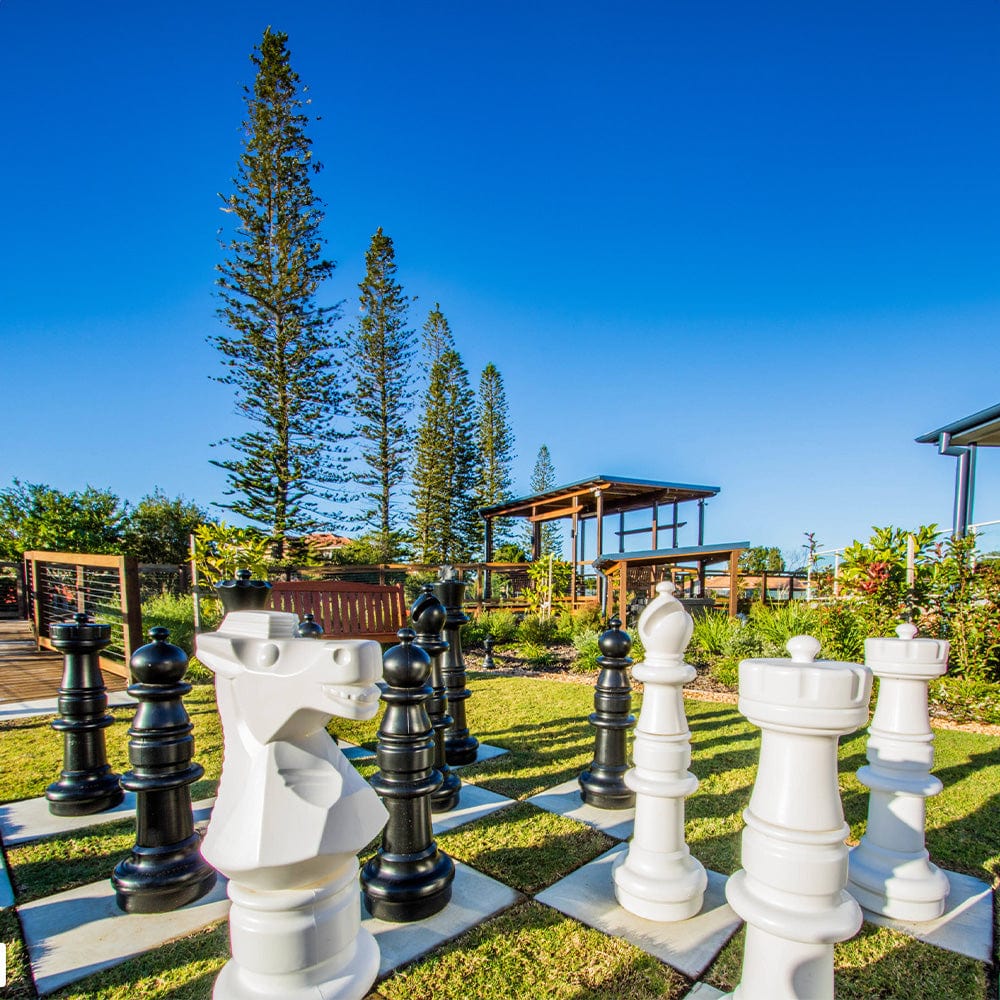 MegaChess 37 Inch Plastic Giant Chess Set