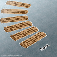 French Jump Logs® Super Stickers®