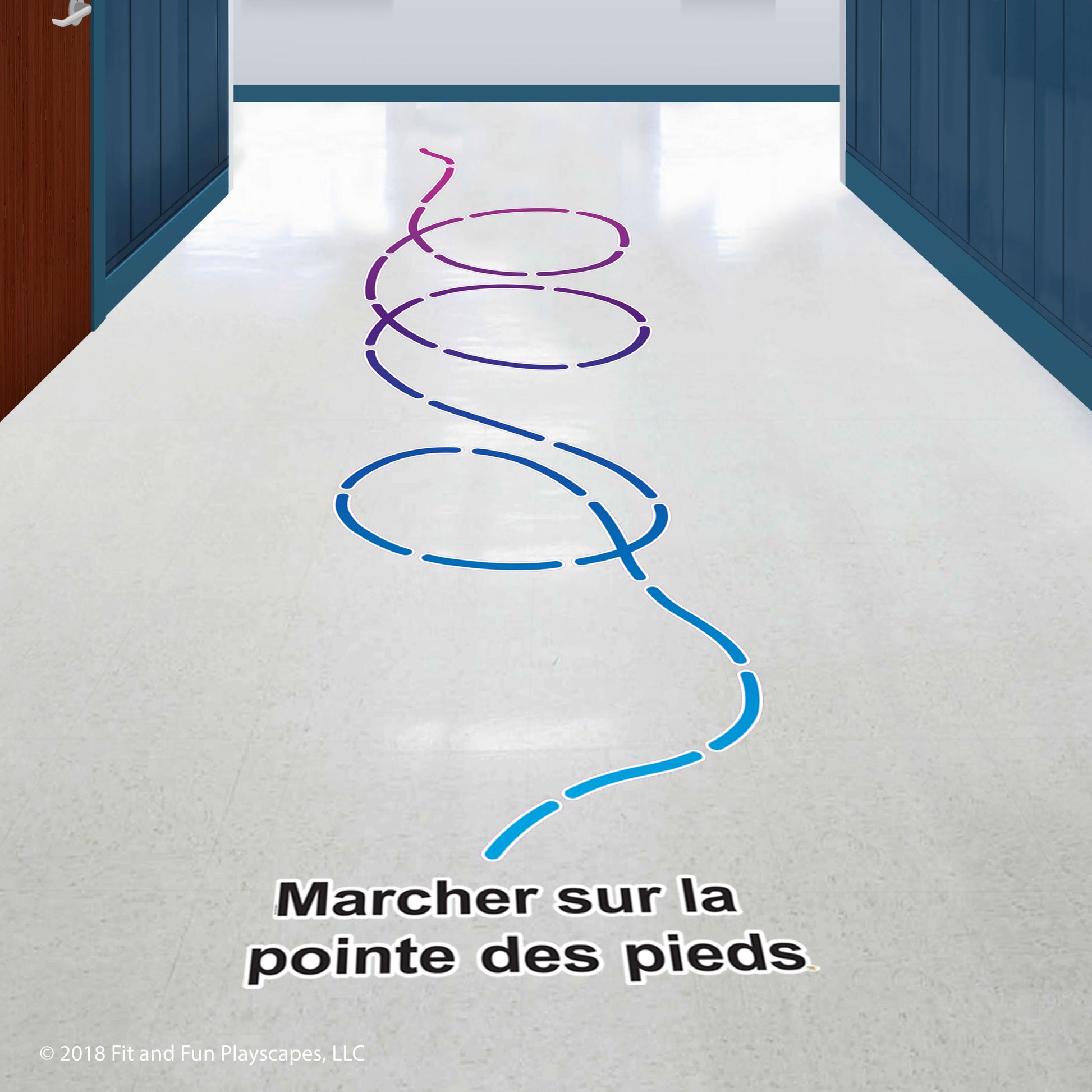 French Nature Sensory Path SUPER STICKERS® Package