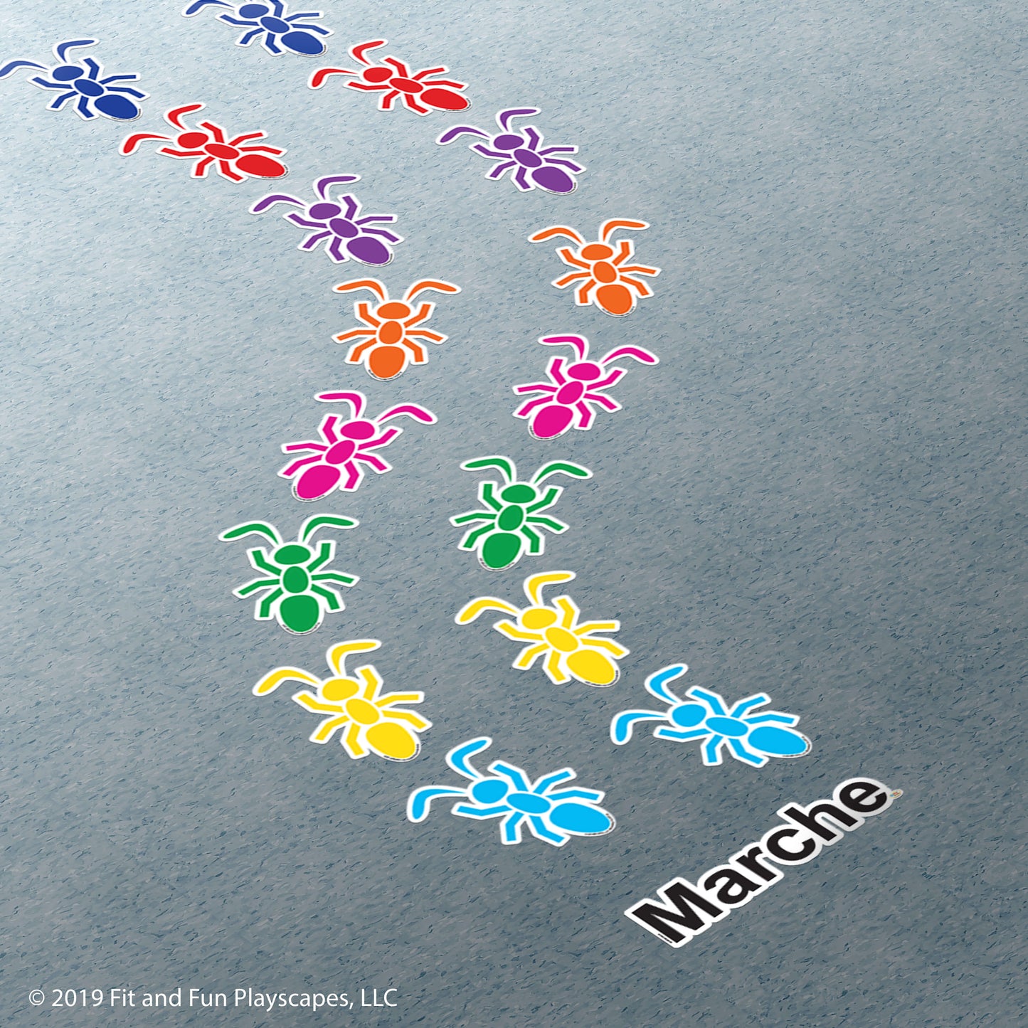 French Nature Sensory Path SUPER STICKERS® Package
