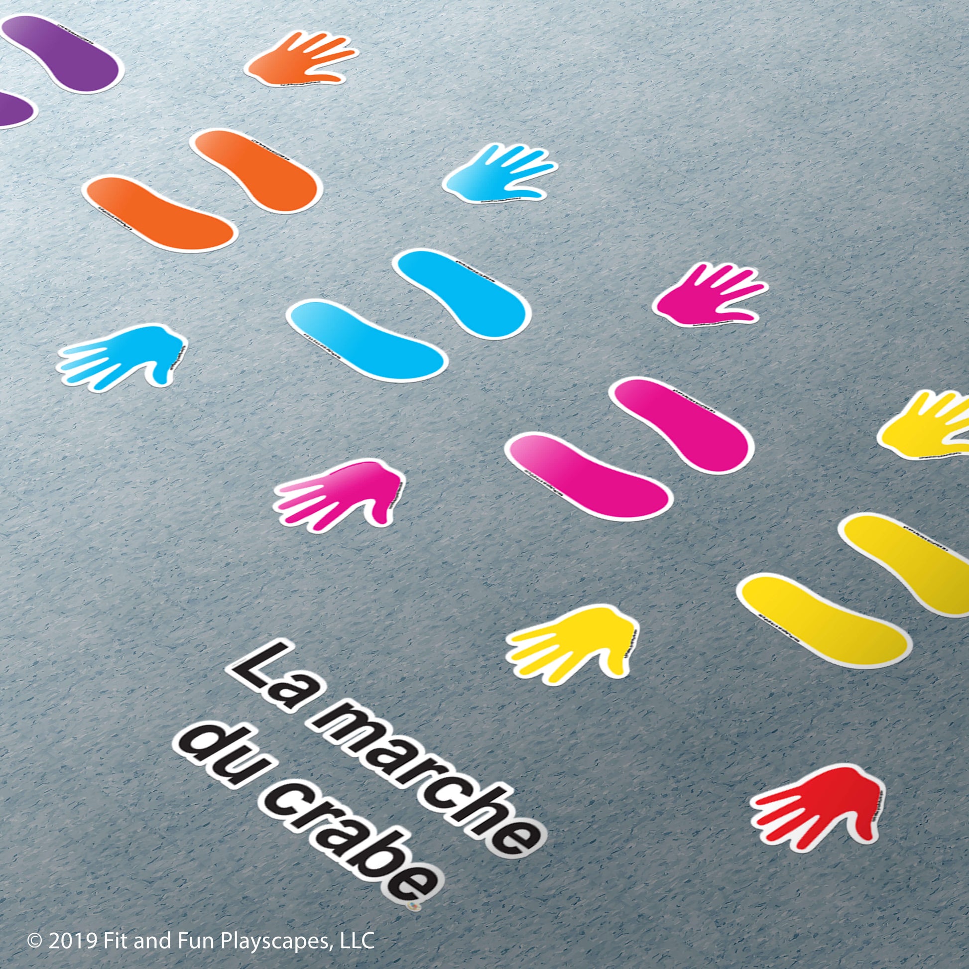 French Nature Sensory Path SUPER STICKERS® Package