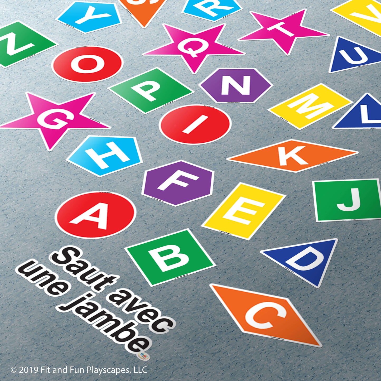 French Nature Sensory Path SUPER STICKERS® Package
