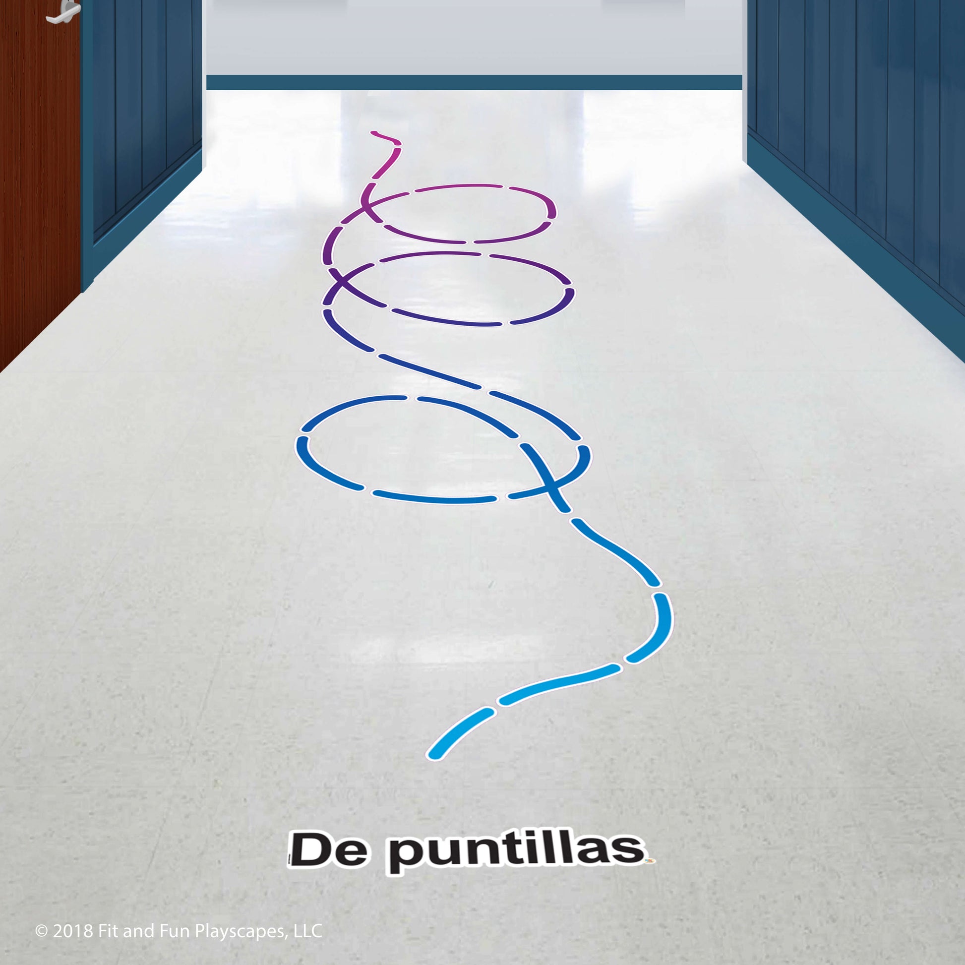 Spanish Nature Sensory Path SUPER STICKERS® Package
