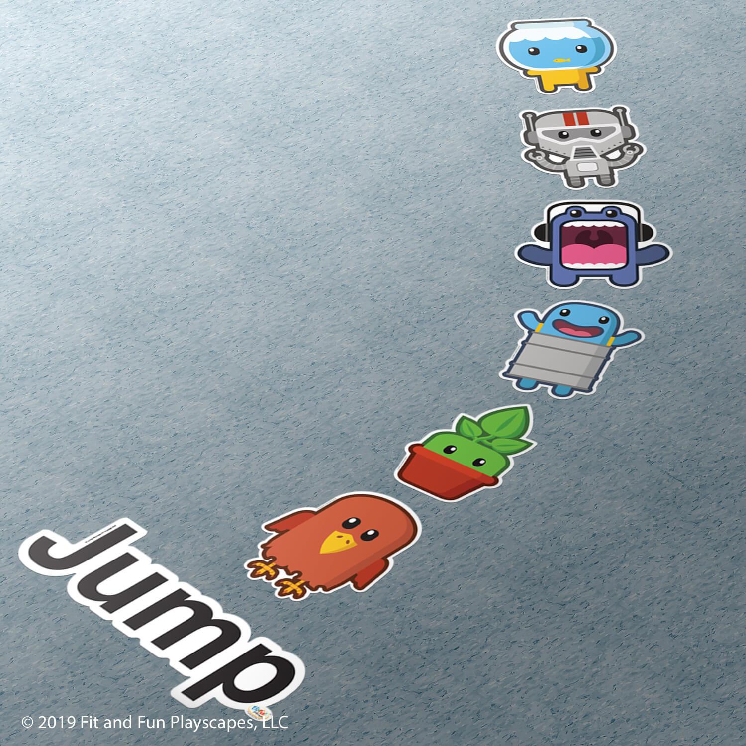 Jumpin' Buddies SUPER STICKERS®
