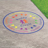 Mindfulness & Kindness Reusable Playground Stencil Package