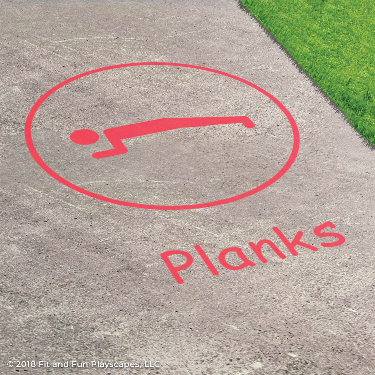Planks Reusable Stencils