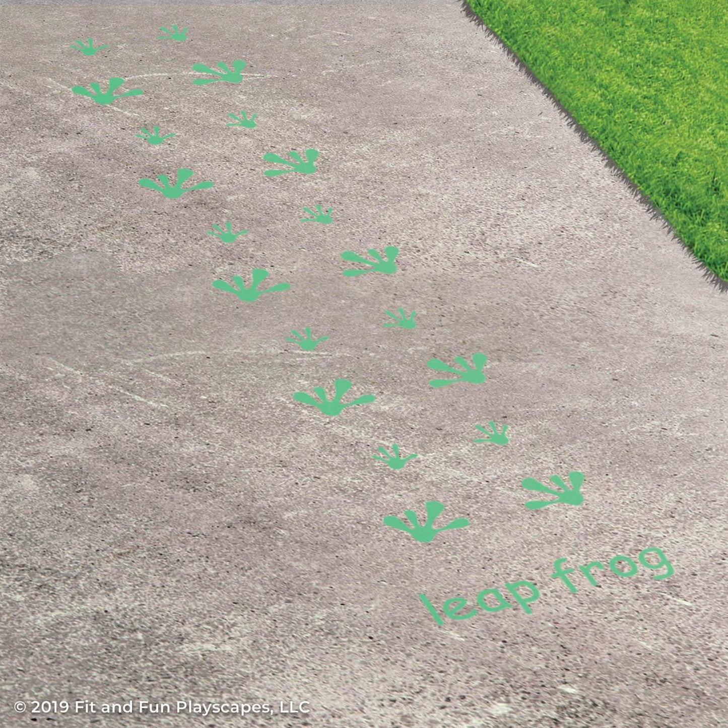 Leap Frog Reusable Stencil